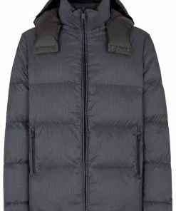 Fendi FF-motif down-feather jacket