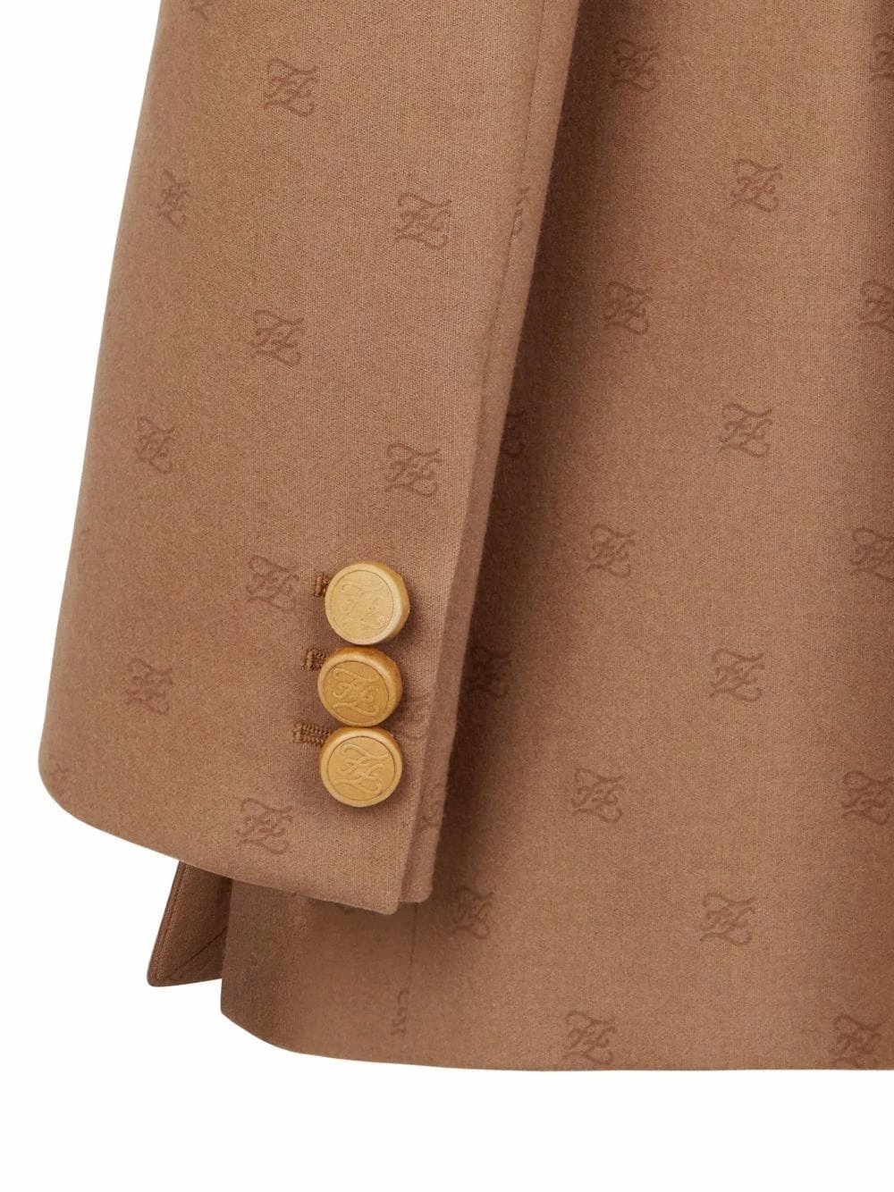 Promo π Fendi FF Karligraphy double breasted blazer blazers of women π₯° 7 Fendi FF Karligraphy double-breasted blazer