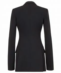 Fendi long-sleeve tuxedo jacket