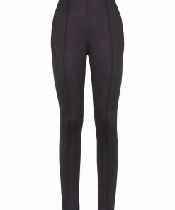 Fendi high-waisted skinny-cut trousers