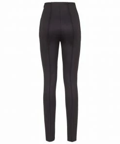 Fendi high-waisted skinny-cut trousers