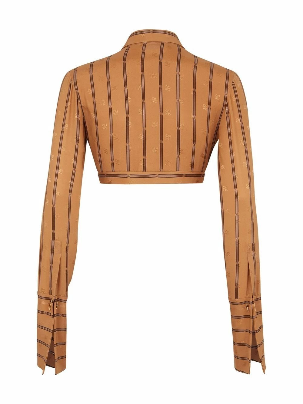 Brand new β¨ Fendi Karligraphy striped silk π shirt π shirts of women π 4 Fendi Karligraphy striped silk shirt