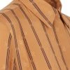 Brand new β¨ Fendi Karligraphy striped silk π shirt π shirts of women π 7 Fendi Karligraphy striped silk shirt
