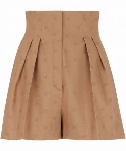 Fendi tailored high-waisted shorts