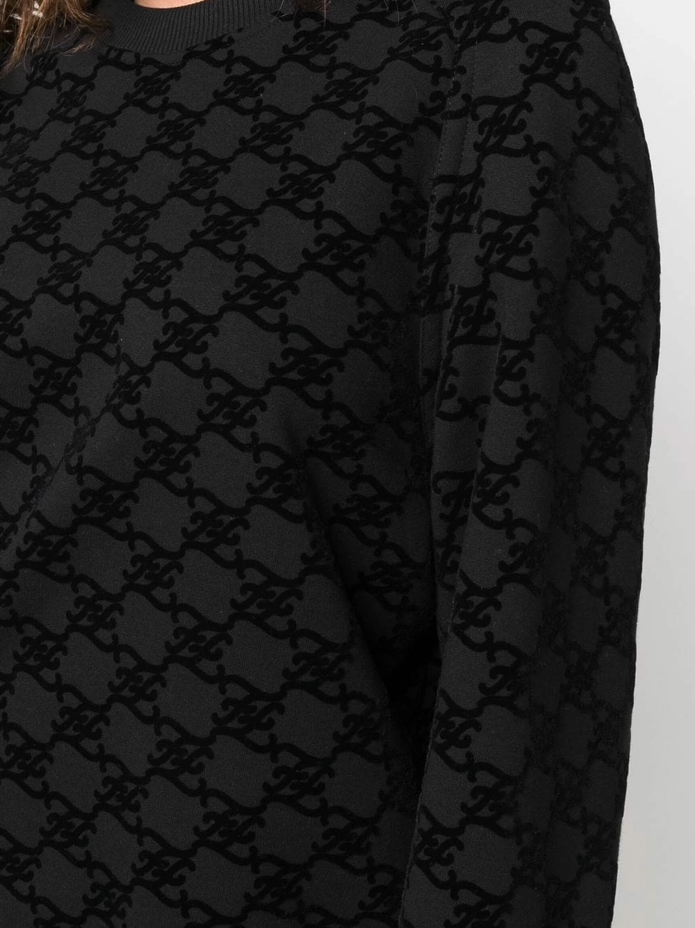 Best Pirce π Fendi FF Karligraphy cropped sweatshirt sweaters of women π₯ 7 Fendi FF-Karligraphy cropped sweatshirt