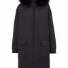 Fendi reversible hooded coat