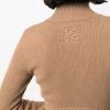 Fendi cropped roll-neck jumper