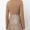 Fendi cropped roll-neck jumper