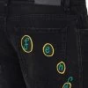 Promo π Fendi Mid rise logo embroidered straight leg π jeans regular-fit & straight leg pants of men π 7 Fendi mid-rise logo-embroidered straight-leg jeans