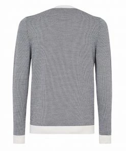 Fendi contrast-trim jumper
