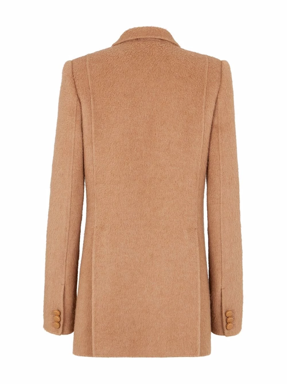 Flash Sale π Fendi Knitted camel hair peacoat double breasted & peacoats of women β 4 Fendi knitted camel-hair peacoat