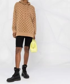 Fendi monogram cotton hoodie