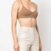 Fendi cropped cashmere vest top