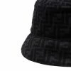 Fendi monogram-print wool bucket hat