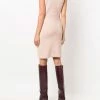 Fendi round neck sleeveless mini dress