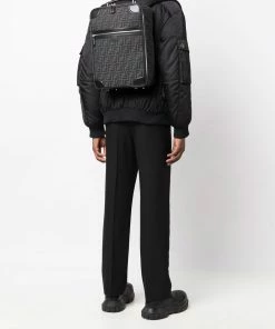 Fendi Travel FF jacquard backpack