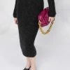 Fendi high-waisted knit pencil skirt