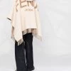 Best deal β€οΈ Fendi Fringed hooded poncho capes of women π 13 Fendi fringed hooded poncho