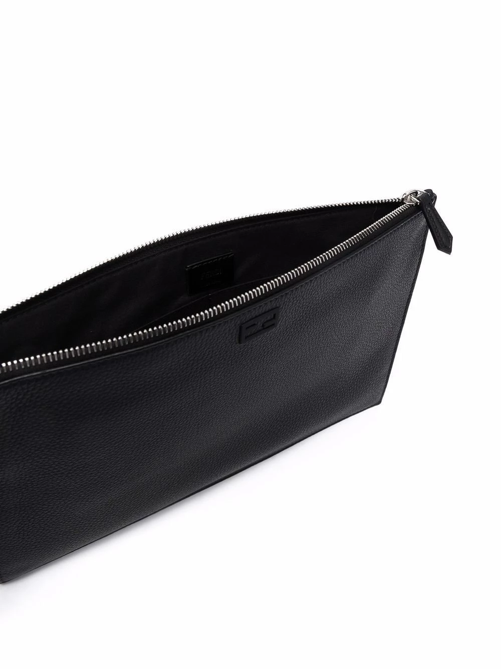 Outlet π Fendi Embossed logo clutch bag clutch bags of men π 7 Fendi embossed-logo clutch bag