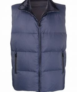 Fendi funnel-neck padded gilet