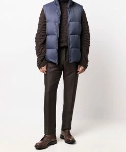 Fendi funnel-neck padded gilet