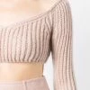 Fendi ribbed-knit cropped jumper