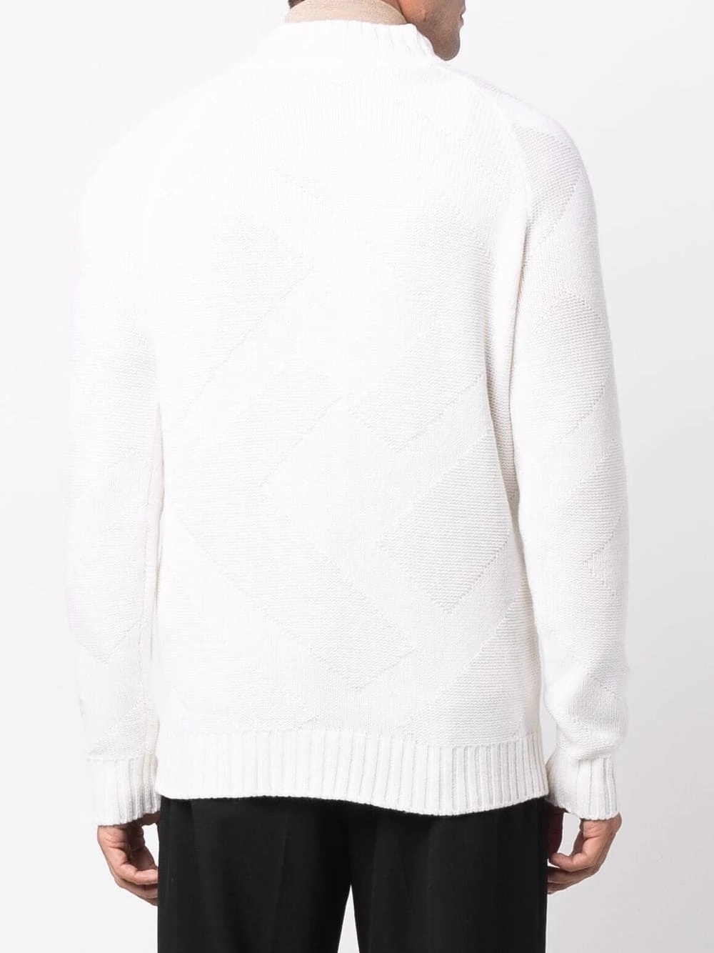 Flash Sale βοΈ Fendi Cashmere crew neck jumper knitted sweaters of men π 6 Fendi cashmere crew-neck jumper