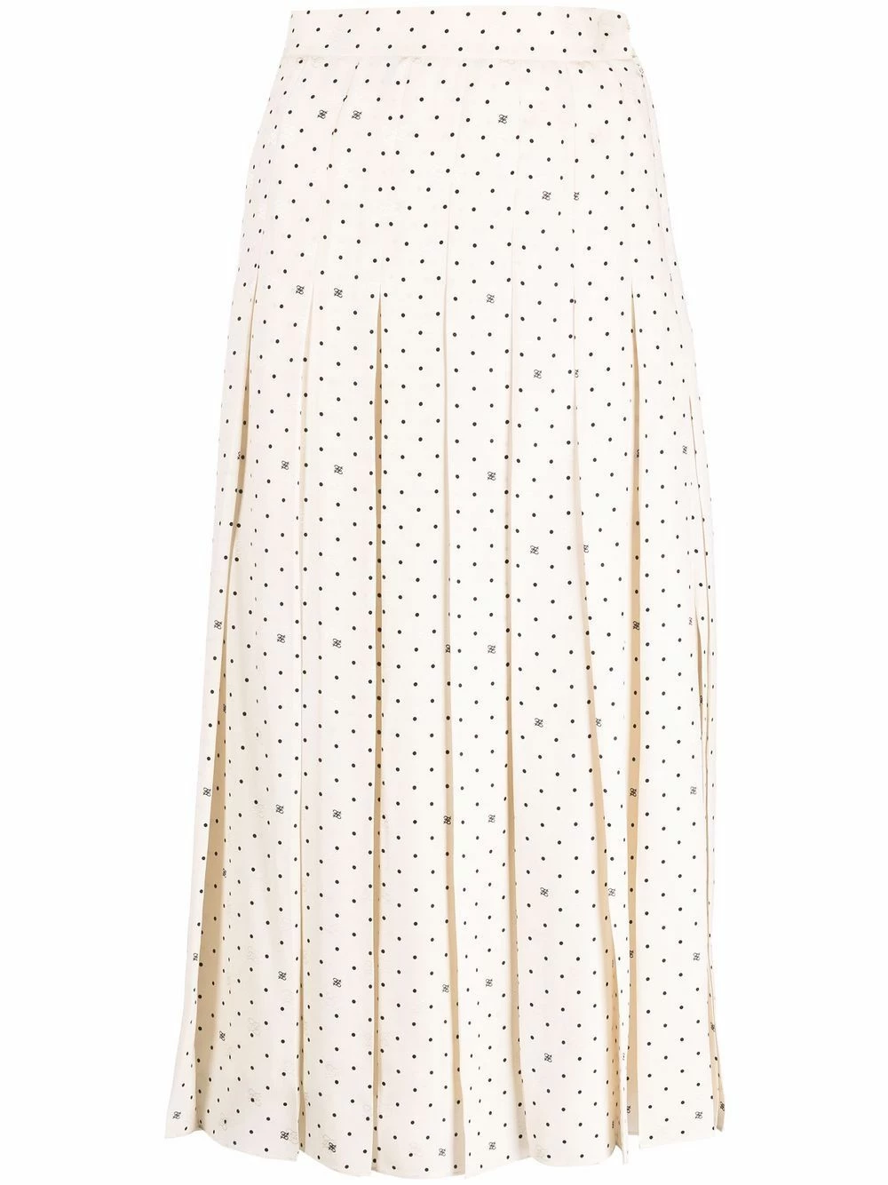 Cheapest π₯ Fendi Karligraphy pleated silk π skirt pleated π skirts of women π€© 3 Fendi Karligraphy pleated silk skirt