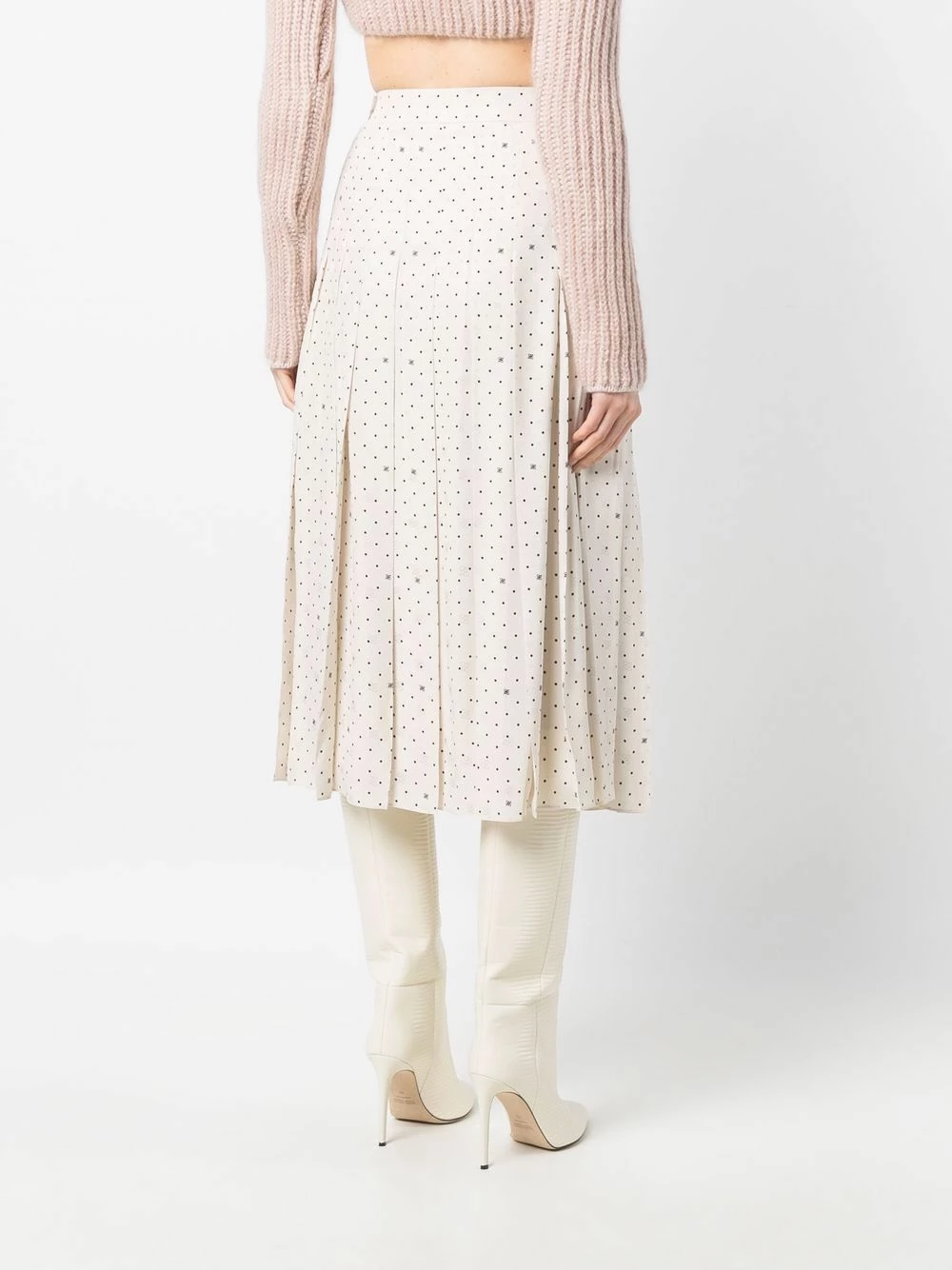 Cheapest π₯ Fendi Karligraphy pleated silk π skirt pleated π skirts of women π€© 6 Fendi Karligraphy pleated silk skirt