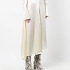 Fendi asymmetric satin skirt