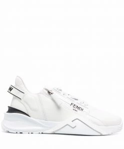 Fendi Flow low-top leather sneakers