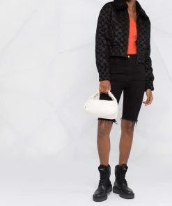 Fendi FF-Karligraphy motif jacket