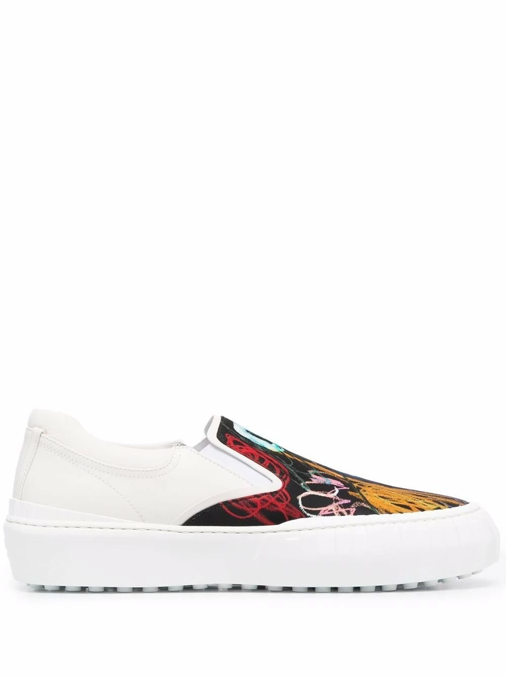 Promo π Fendi X Noel Fielding abstract logo print π sneakers slip-on of men β¨ 3 Fendi x Noel Fielding abstract logo-print sneakers