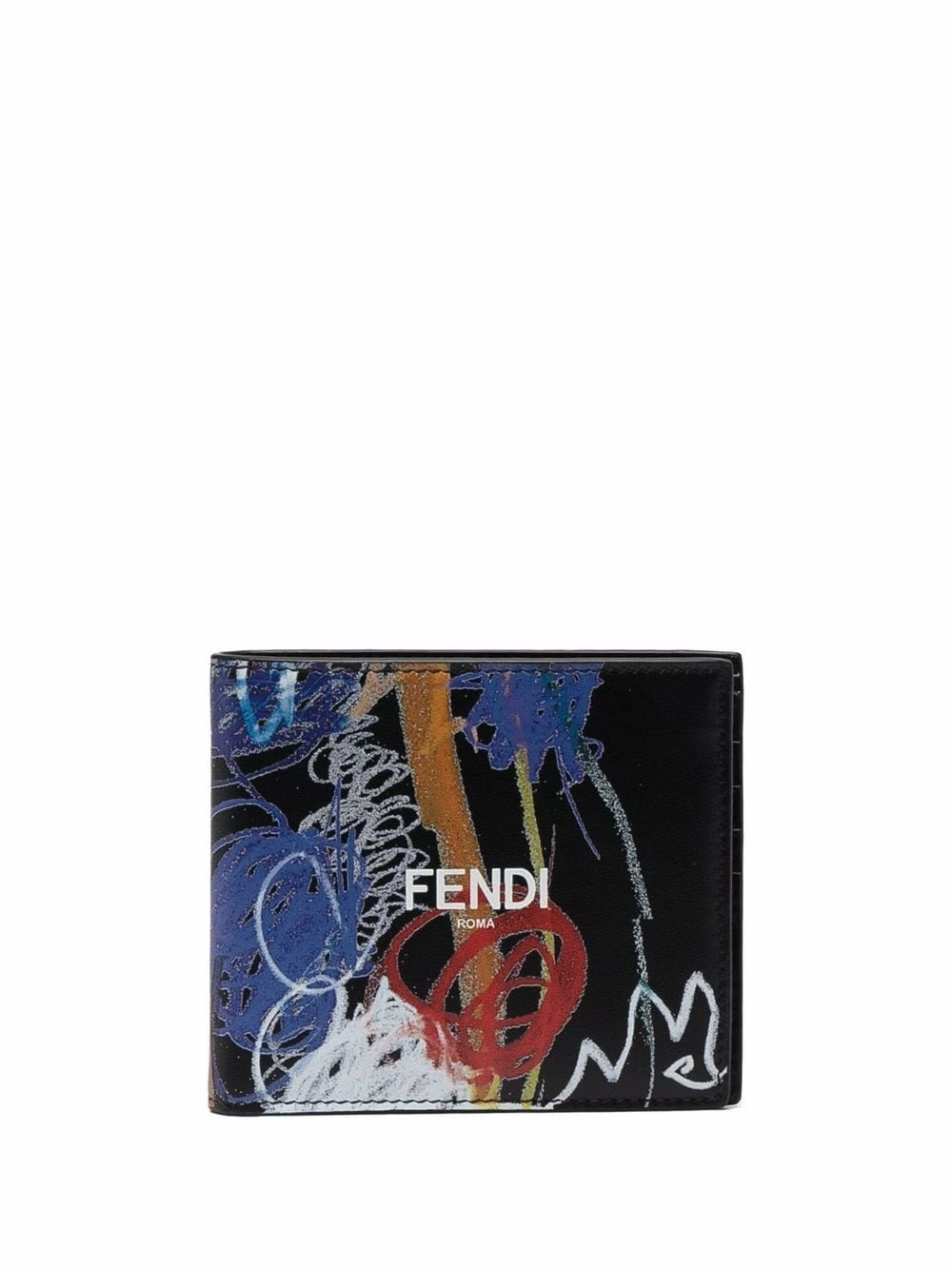 Hot Sale π Fendi Graphic print bi fold wallet wallets & billfolds of men π 3 Fendi graphic-print bi-fold wallet