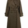Fendi FF-logo print coat