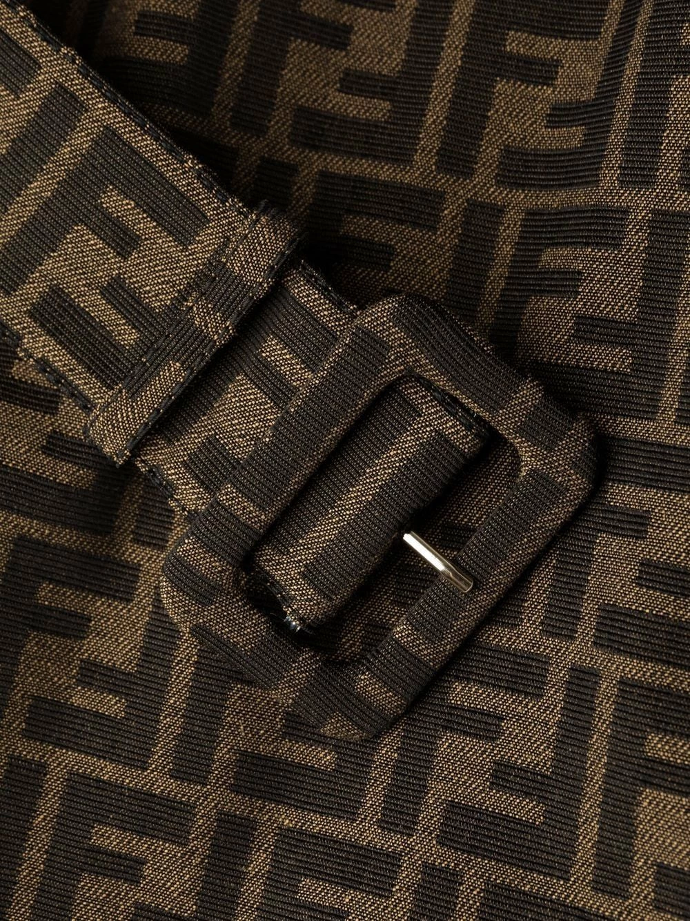 Coupon 𧨠Fendi FF logo print π§₯ coat double breasted & peacoats of women π― 10 Fendi FF-logo print coat