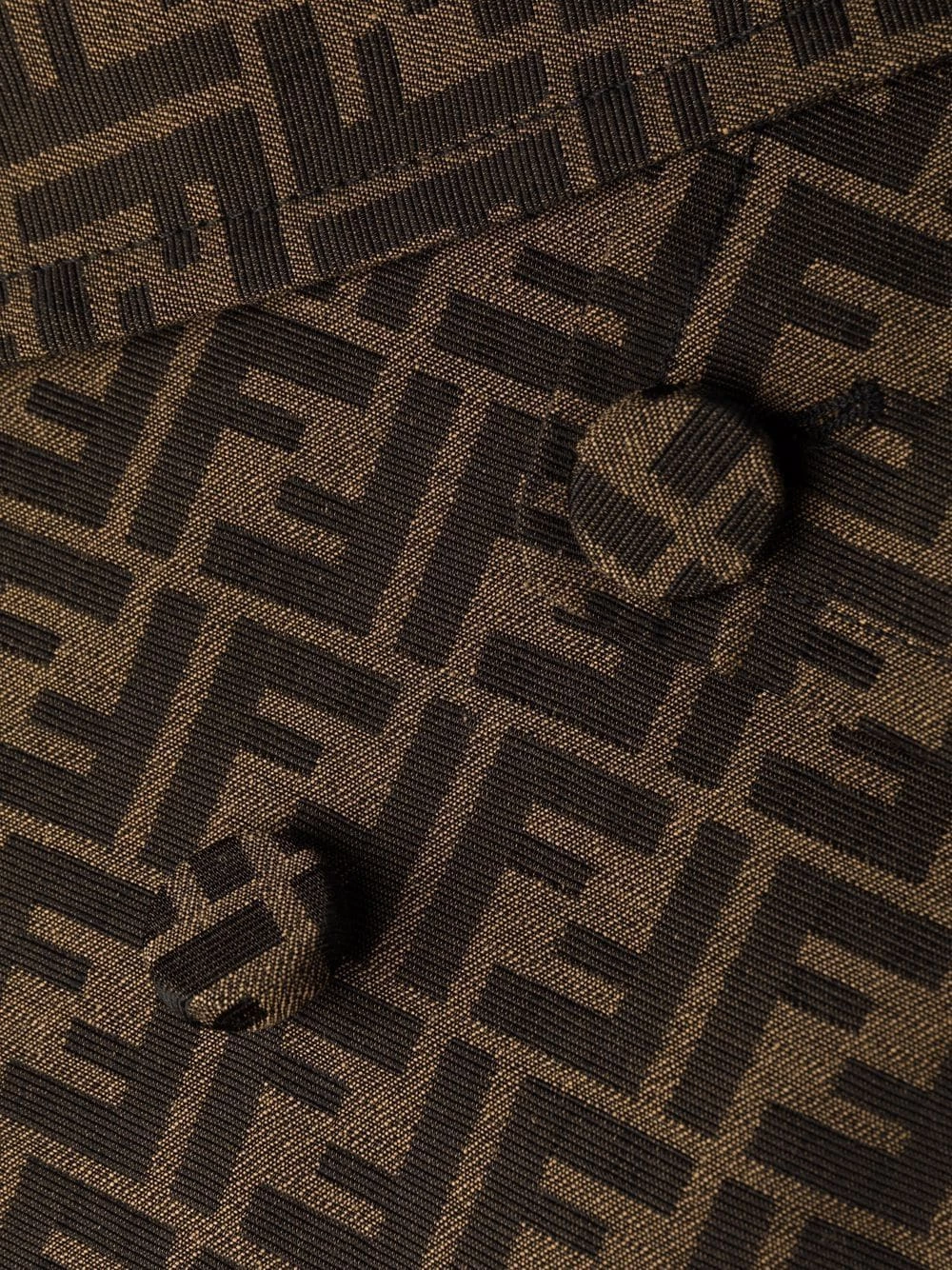 Coupon 𧨠Fendi FF logo print π§₯ coat double breasted & peacoats of women π― 9 Fendi FF-logo print coat