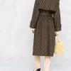Coupon 𧨠Fendi FF logo print π§₯ coat double breasted & peacoats of women π― 15 Fendi FF-logo print coat