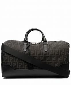 Fendi FF-logo print holdall