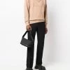 Fendi flap-pocket ribbed-knit jumper