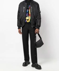 Fendi x Noel Fielding abstract print knitted jumper