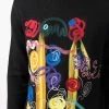 Fendi x Noel Fielding abstract print knitted jumper