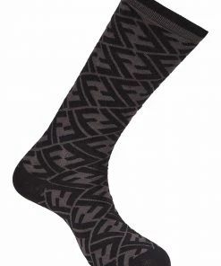 Fendi FF logo mid-calf socks