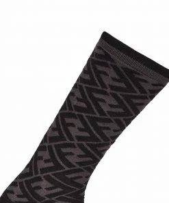 Fendi FF logo mid-calf socks