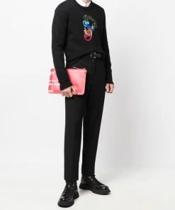 Fendi x Noel Fielding abstract-print jumper