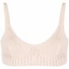 Fendi cashmere knitted bralette