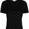 Fendi monogram-print short-sleeved T-shirt