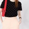 Fendi monogram-print short-sleeved T-shirt