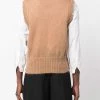 Fendi x Noel Fielding abstract-motif knitted gillet