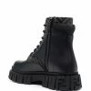 Wholesale ⭐ Fendi Monogram pattern lace up 🥾 boots of men ✔️ 8 Fendi monogram pattern lace-up boots